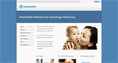 Desktop Screenshot of centralohioobgyn.com