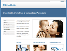 Tablet Screenshot of centralohioobgyn.com